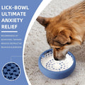 Dog Lick Bowl, Bestalk Anxiety Relief Lick Mat for Dogs, Non-Slip Freeze Licking Bowl Enrichment Puzzle Feeder for Distraction, BPA Free, Dishwasher Safe